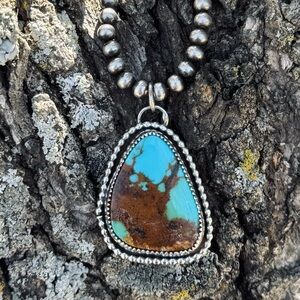 Royston Turquoise Pendant
